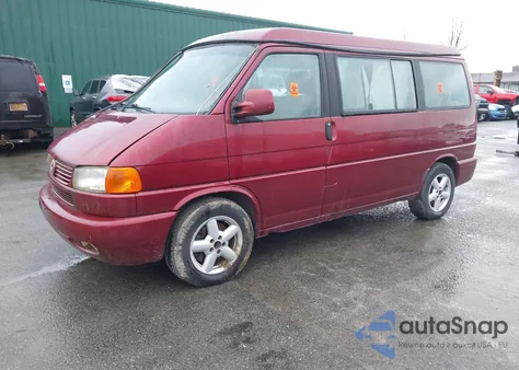 2001 Volkswagen Eurovan Mv z USA, uszkodzony, nr VIN WV2NB47021H116124
